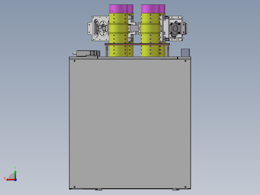 倍速链回流线后视图