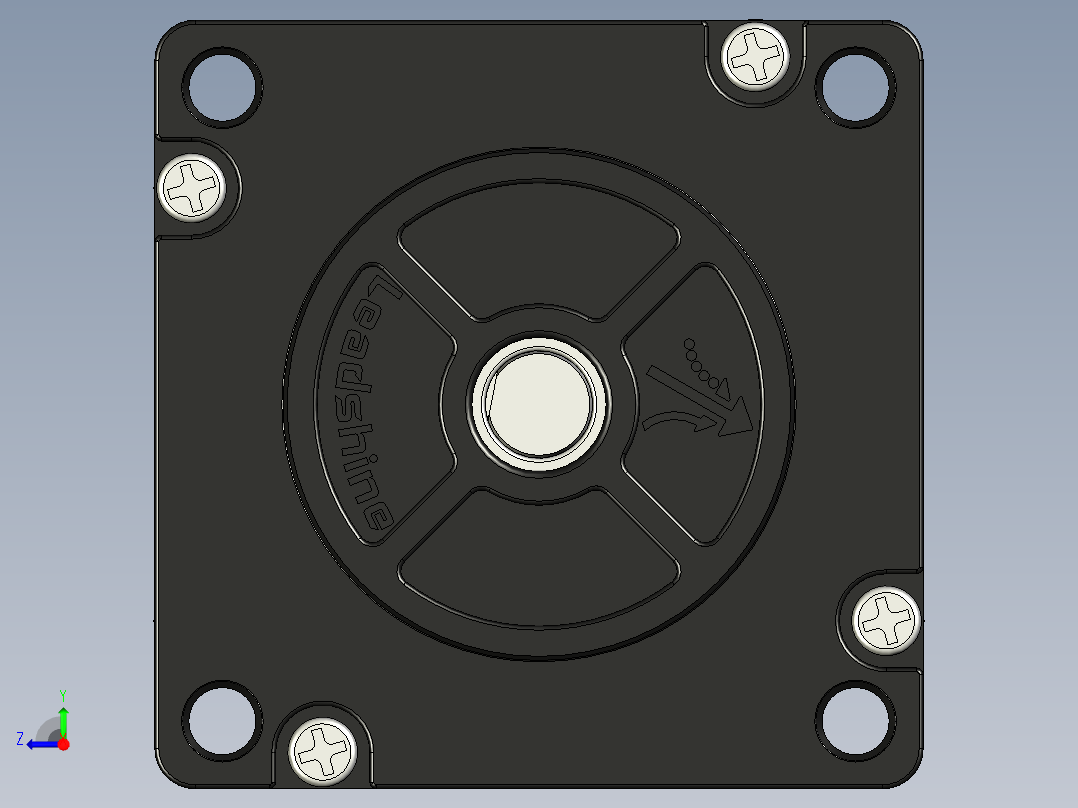 步进电机NEMA 23（iCS-2323）右视图