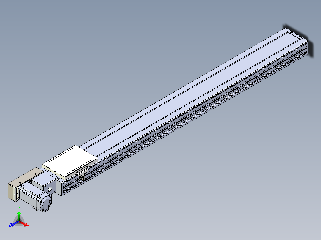 同步带全封闭直线模组TPA-HCB-120D-90-L1050-ML-Y-P40-N3