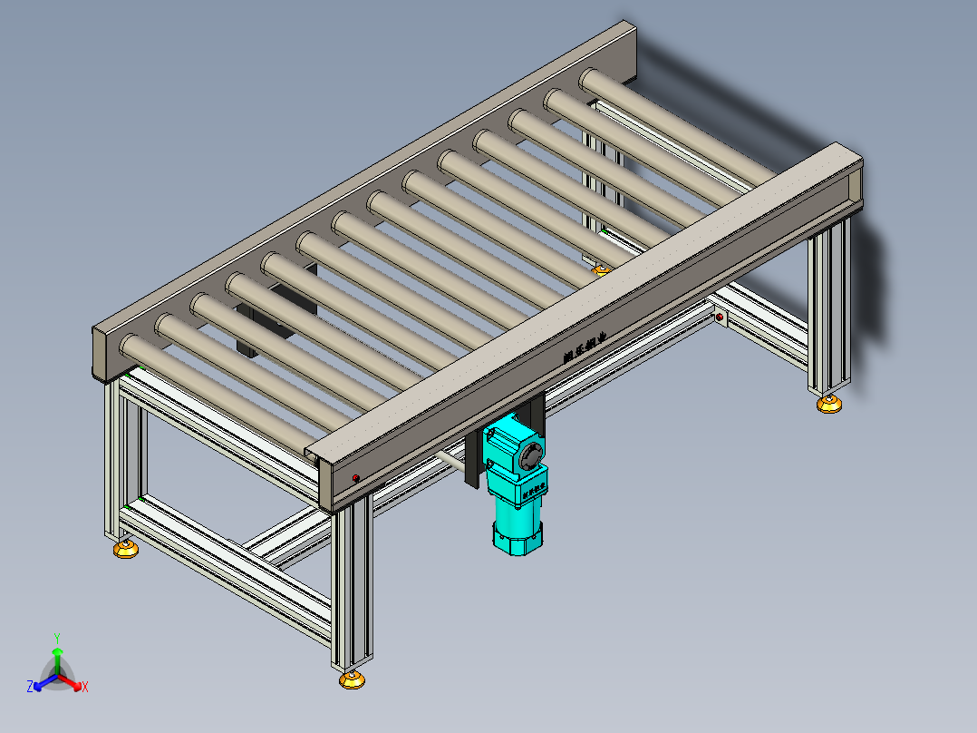 LE-同步带滚筒输送线