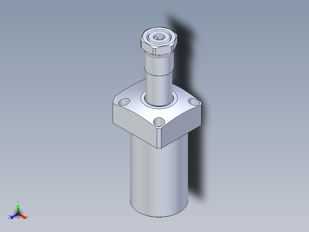 KOSMEKLHA0550-CL-Q25多系列多零件图纸模型正等轴测图