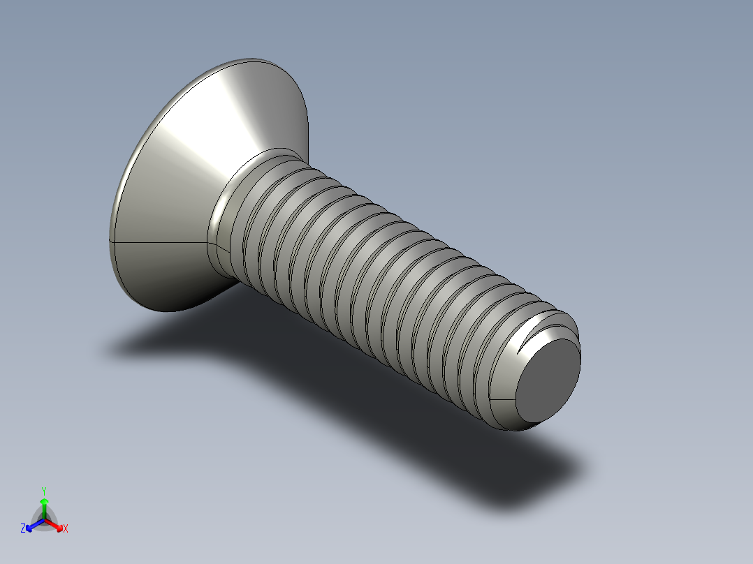 制沉头螺钉-M5_Countersunk_15