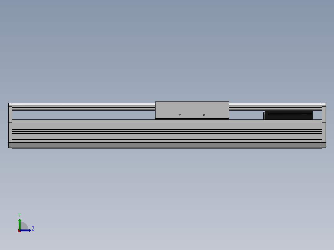 精密模组MY170-T10-250L-M-P75B-C4-C左视图