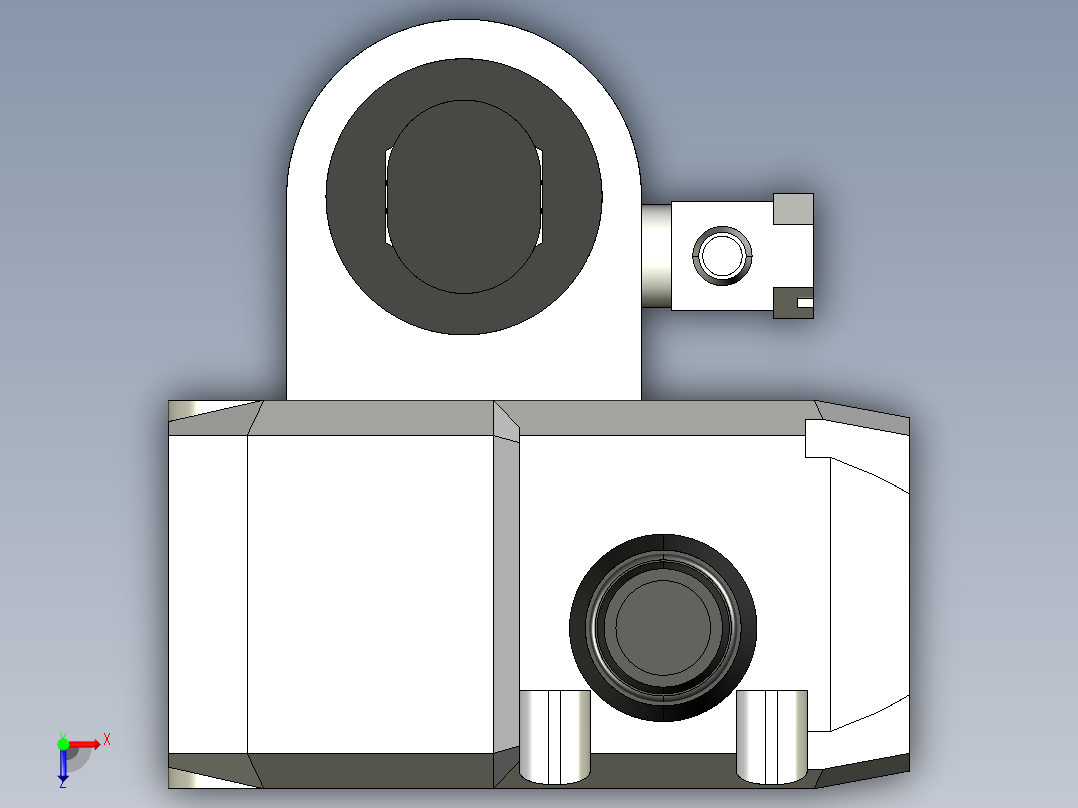基恩士GT2-A32_kc图纸模型俯视图