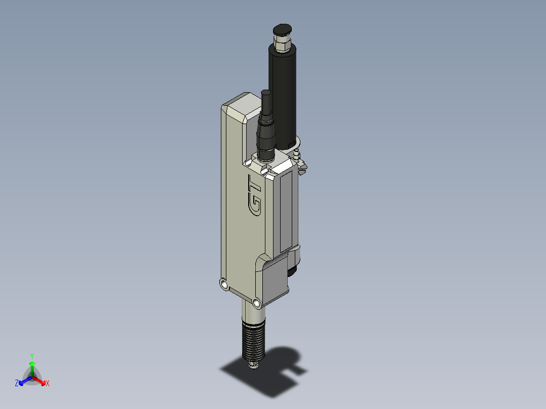 基恩士GT2-A32_kc图纸模型正等轴测图
