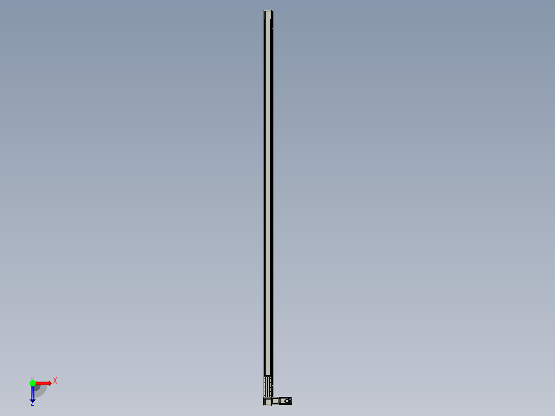 欧规系列-LB8-L150-S3700-BL-ZP75-C3俯视图