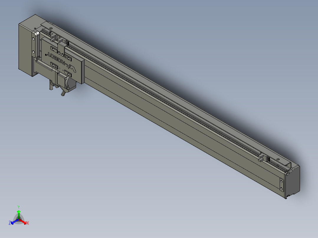 威洛博VT6-S560-BL-P10正等轴测图