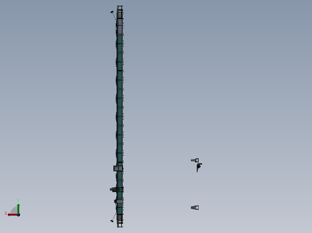 双轨印花机中间组件sw18可编辑后视图