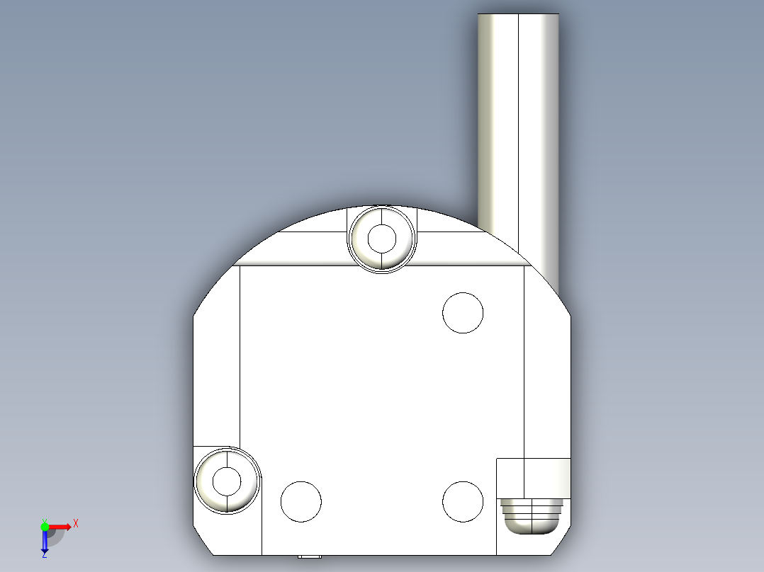 基恩士SL-V112H(S)_T_kc图纸模型俯视图