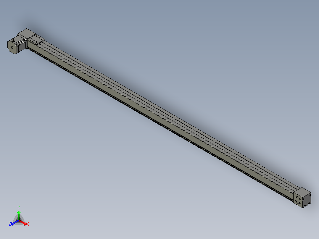 模组FBL80E2400-L正等轴测图