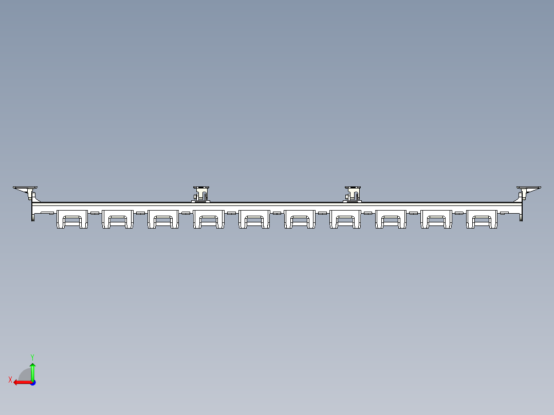 基恩士SJ-HS132_kc图纸模型后视图