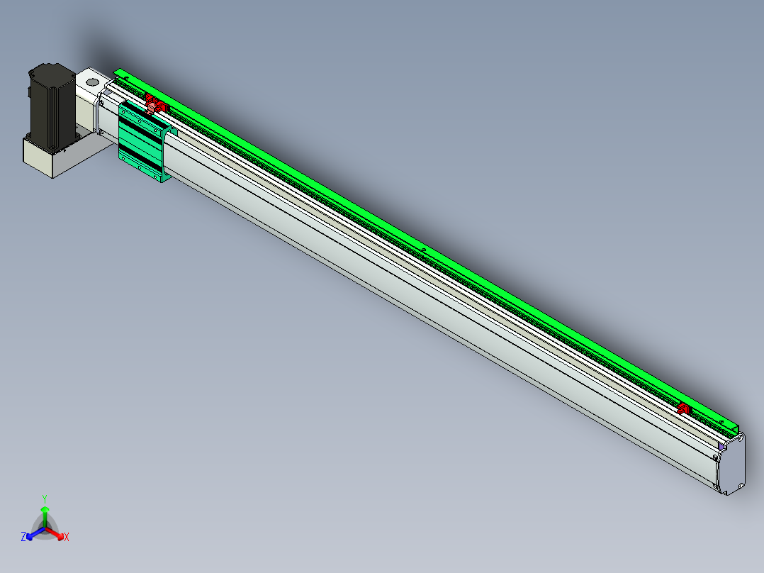 威洛博VBF10-L45-S1150-BLU-P40-C4正等轴测图
