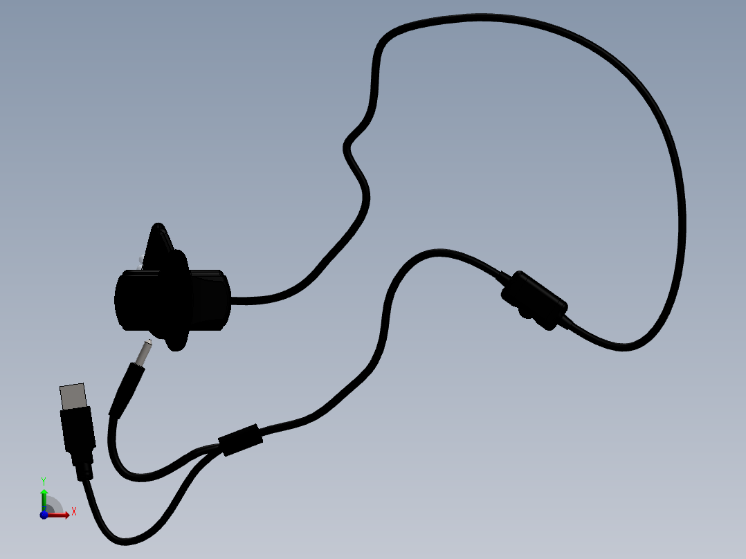 网络摄像头前视图