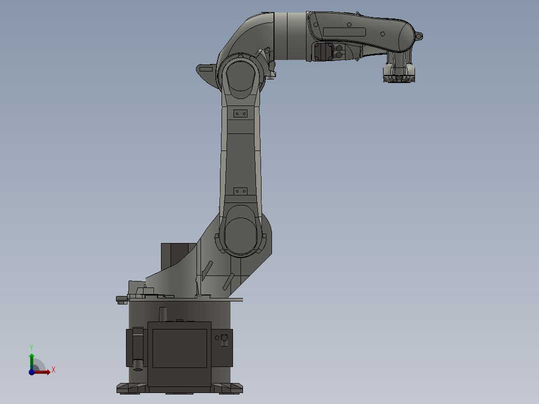 KUKA 1012 arm Robot主视图