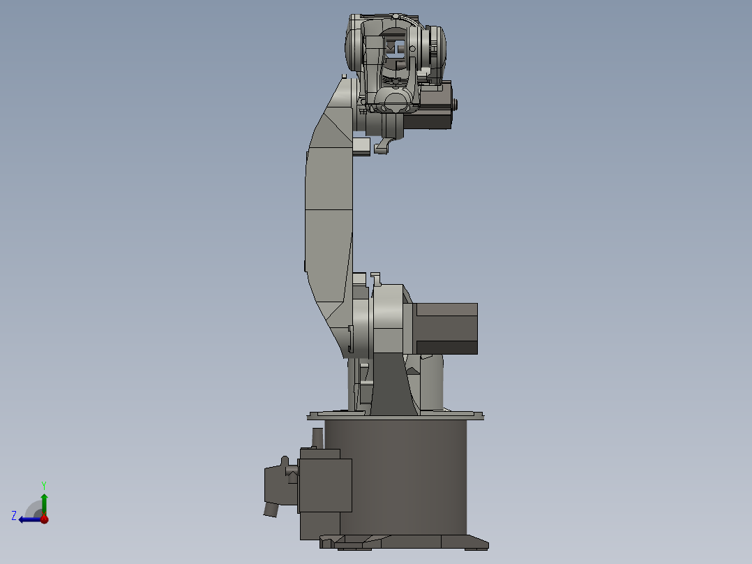 KUKA 1012 arm Robot右视图