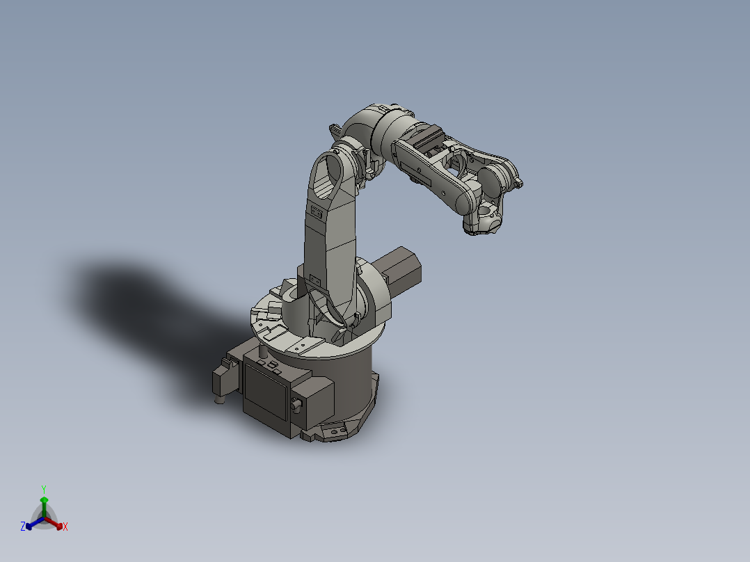 KUKA 1012 arm Robot正等轴测图