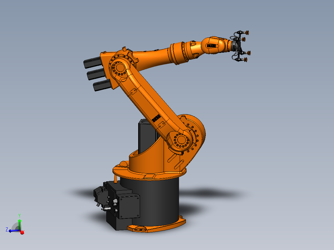 kuka-kr16-robot主视图