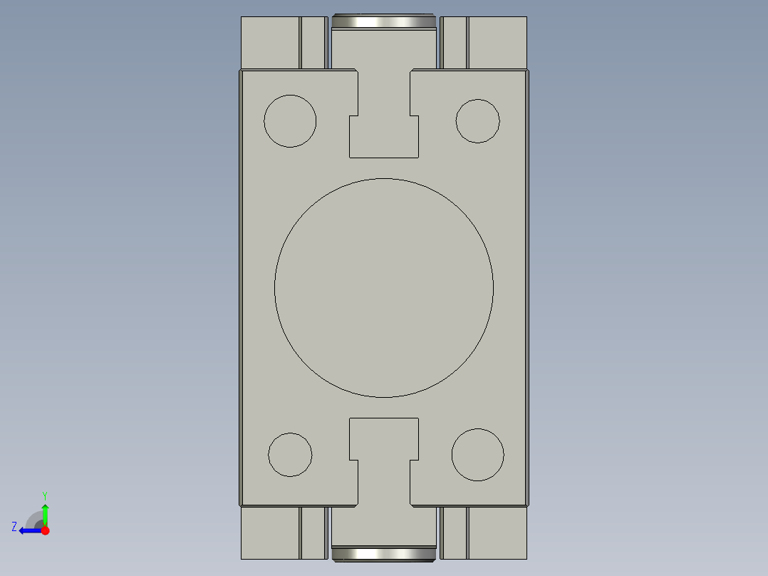 普通气爪PH01-20A右视图