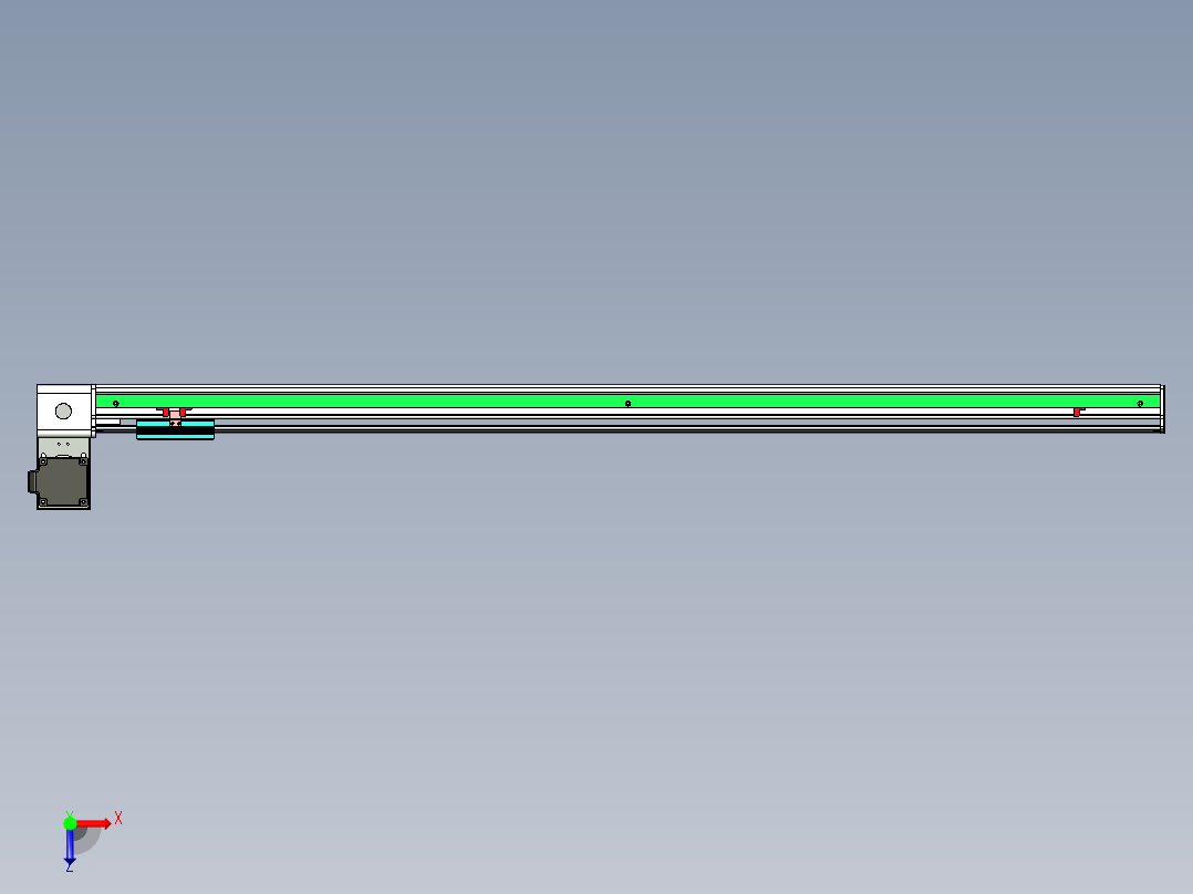 威洛博VBF10-L45-S1100-BLU-P40-C4俯视图