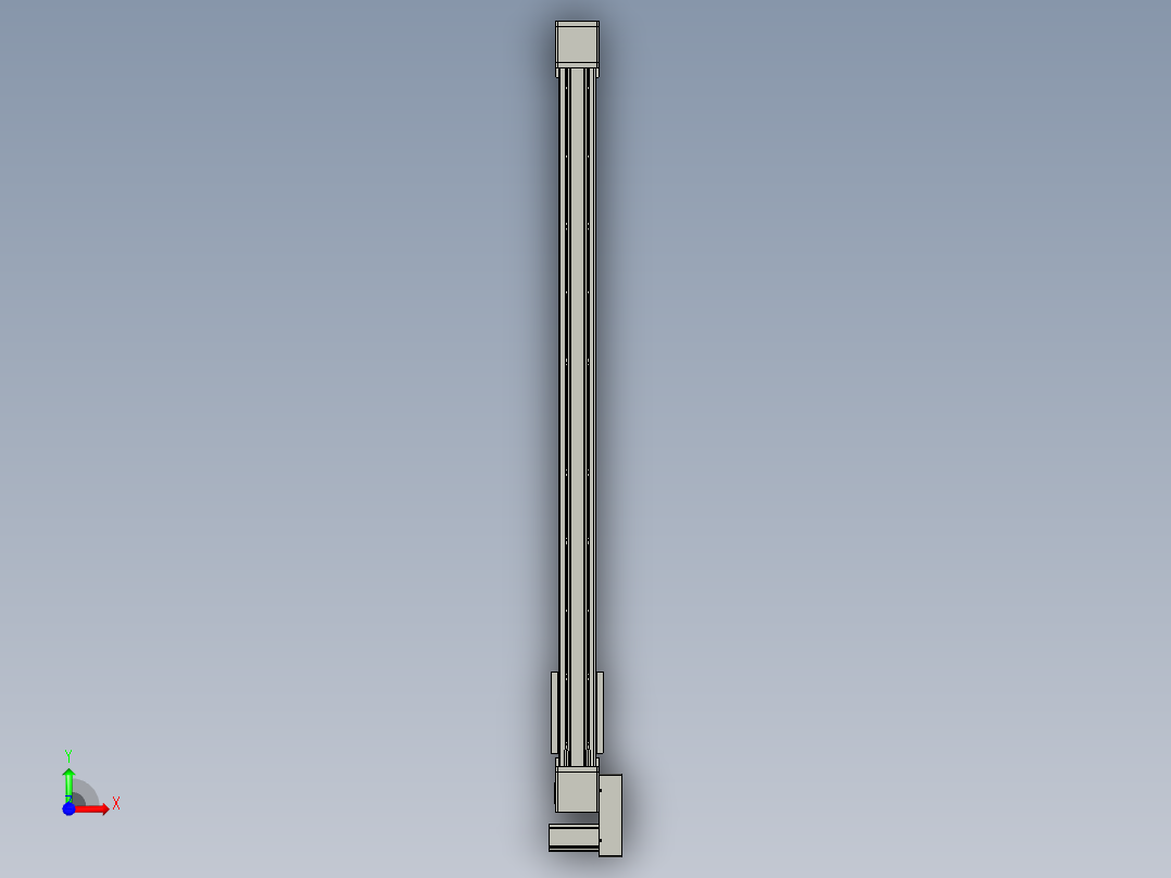 欧规系列-GB8-L96-S1300-BR-P40-MS3前视图