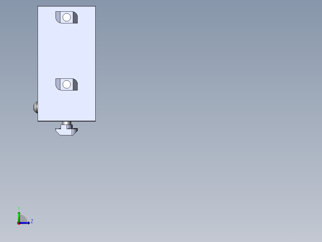 铝型材及其附件3.31.100.45.60.M5.ST后视图