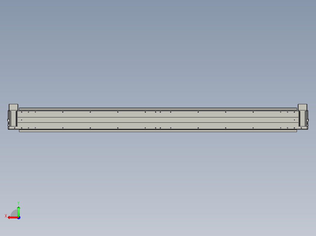 威洛博双电机滑台-VBF14S2-L50-S1600-BD-P40-C6后视图