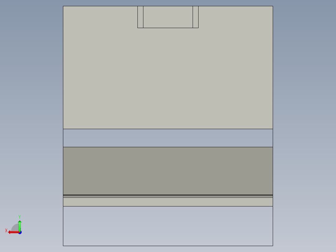 基恩士KL-N10V_kc图纸模型后视图