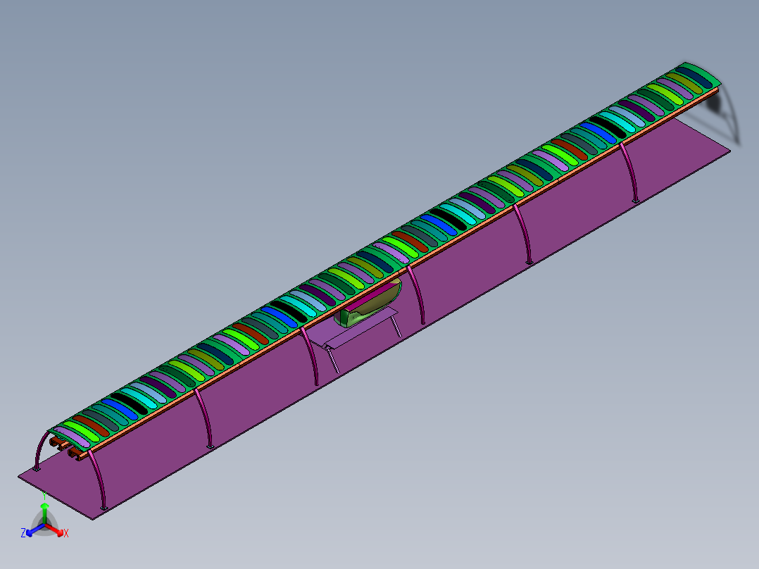 吊挂式轨道车辆用设备
