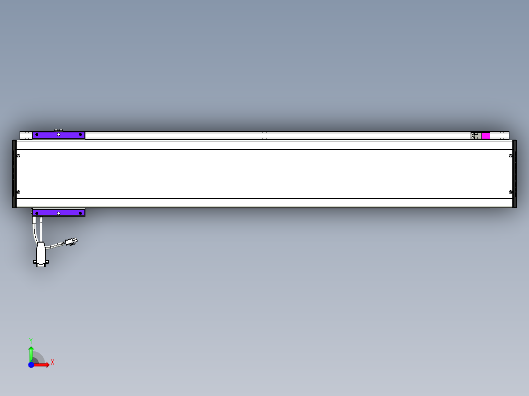 威洛博VL系列3d模型模组VL14S1Y-S850前视图