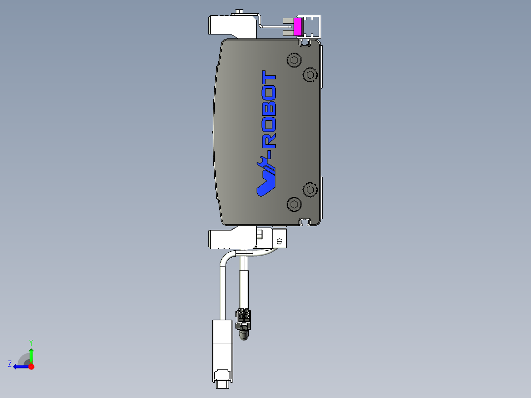 威洛博VL系列3d模型模组VL14S1Y-S850右视图