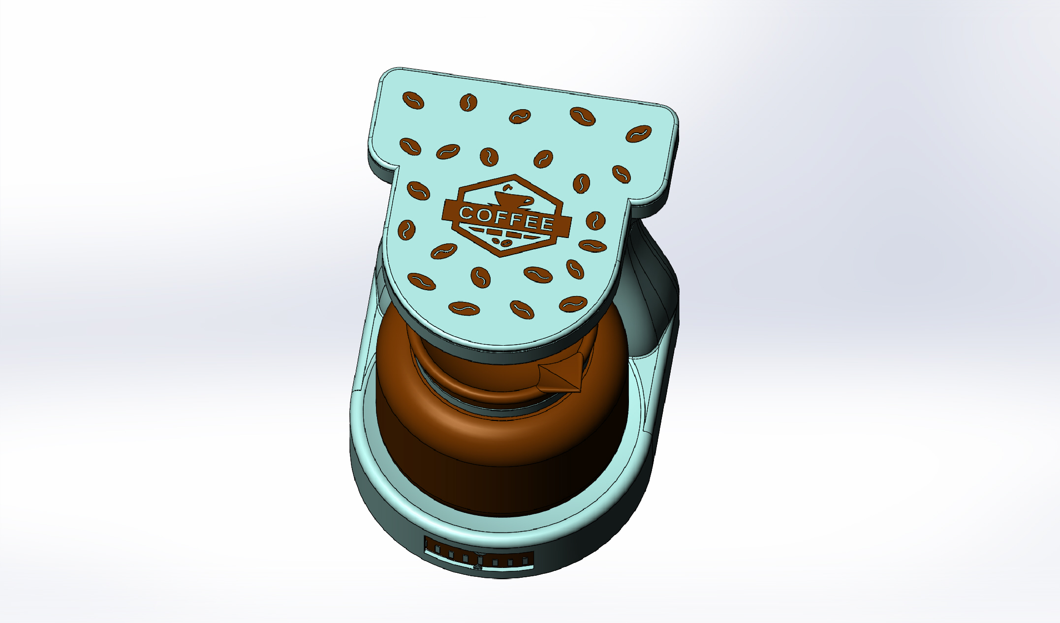 制咖啡机玩具模型