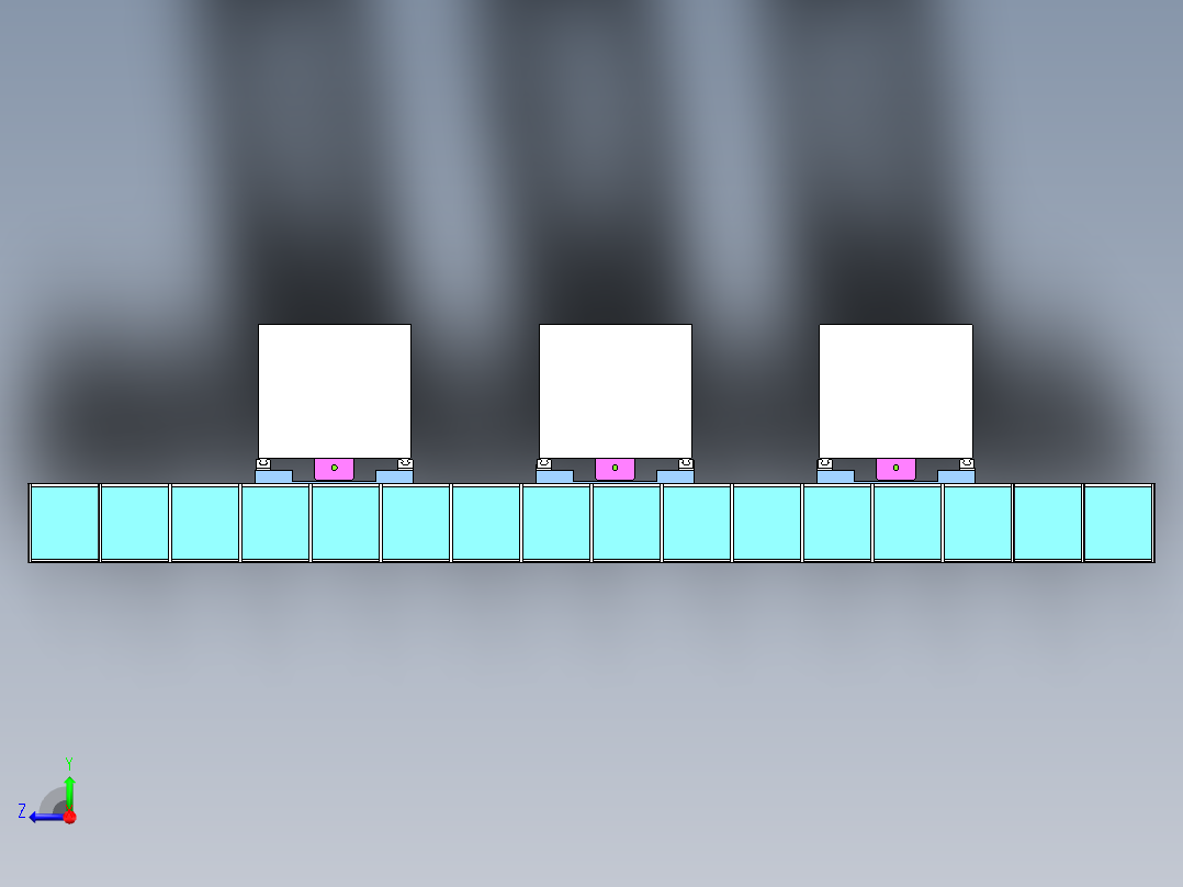 Q499-钢管螺旋式无损探伤系统设计【三维SolidWorks】右视图