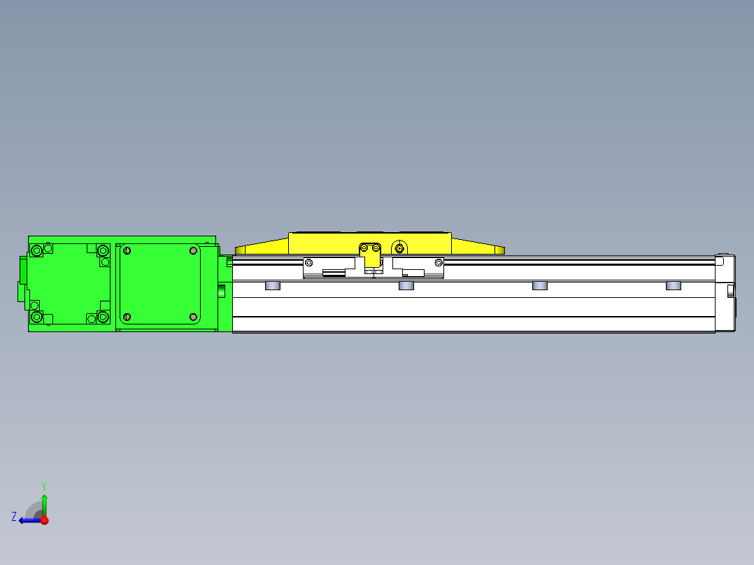 GTA内嵌同步带全封闭GTA12-400W右视图