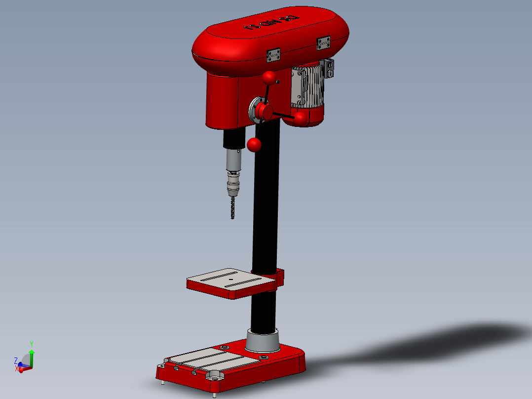 台面钻床sw18可编辑