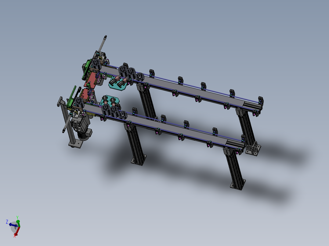 射灯外壳自动加工输送设备sw17可编辑