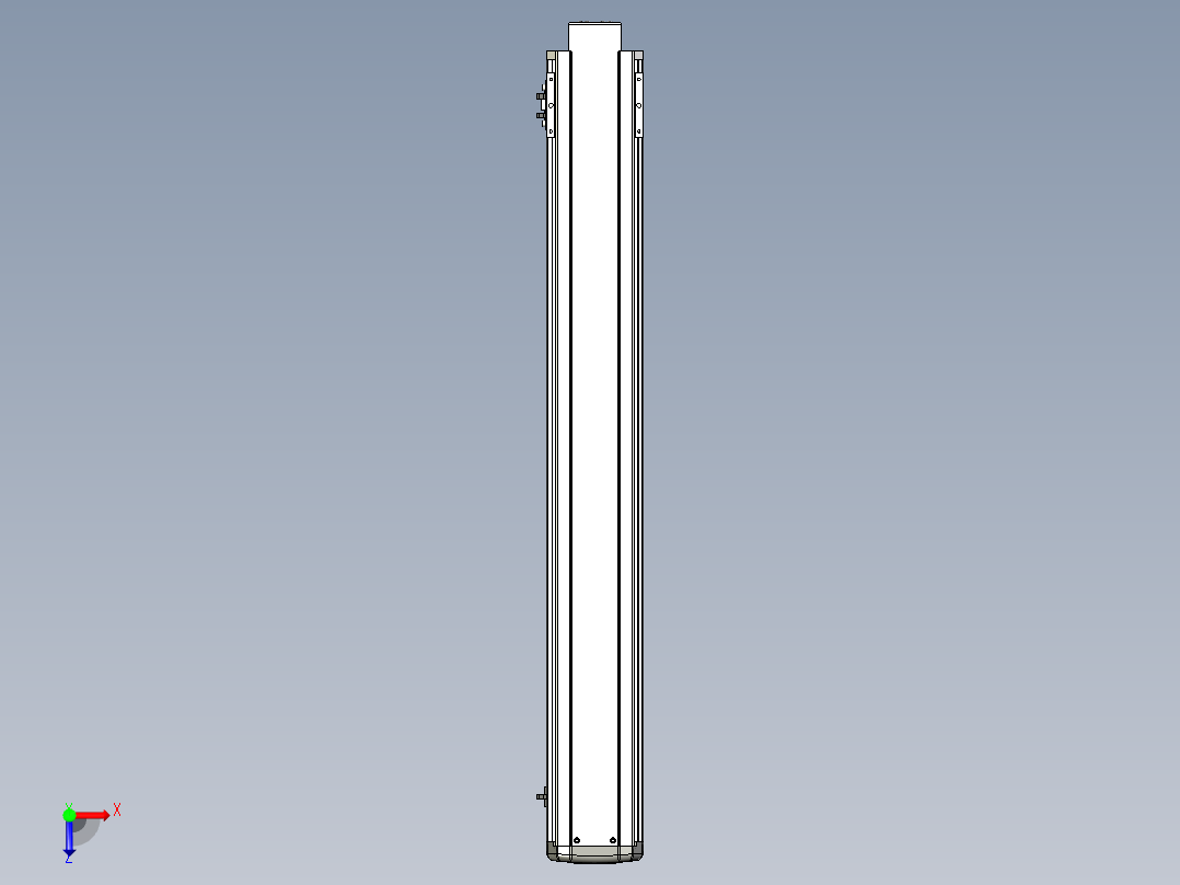 Toyo东佑达直线模组-ETH13-950-BM-400W+煞車俯视图
