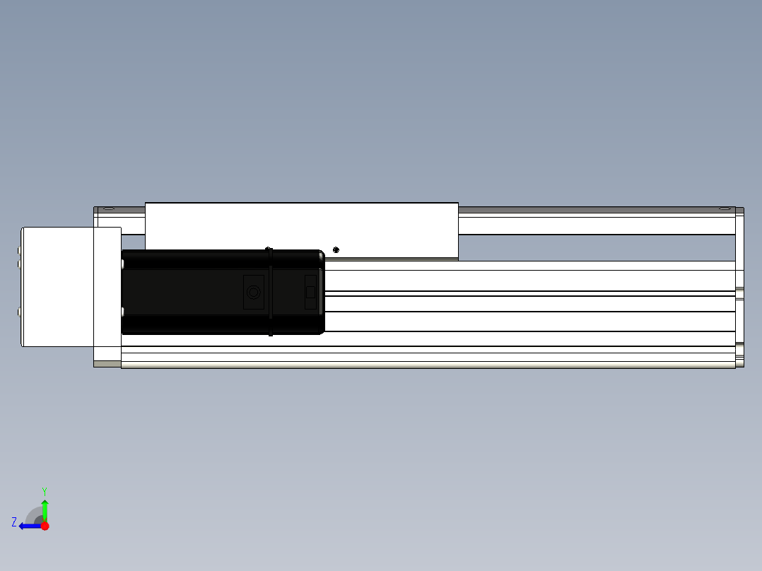 Toyo东佑达直线模组-ETH22-150-BL-400W+煞車右视图