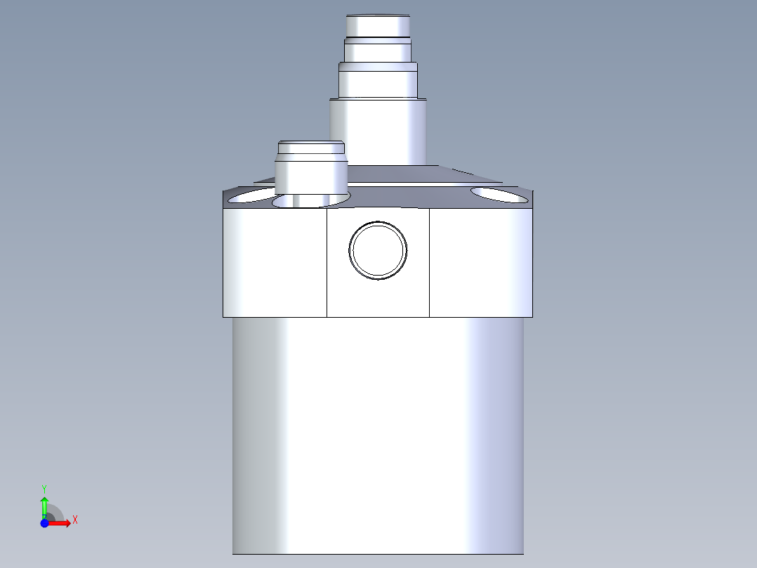 KOSMEKLC0482-SxM-E多系列多零件图纸模型前视图