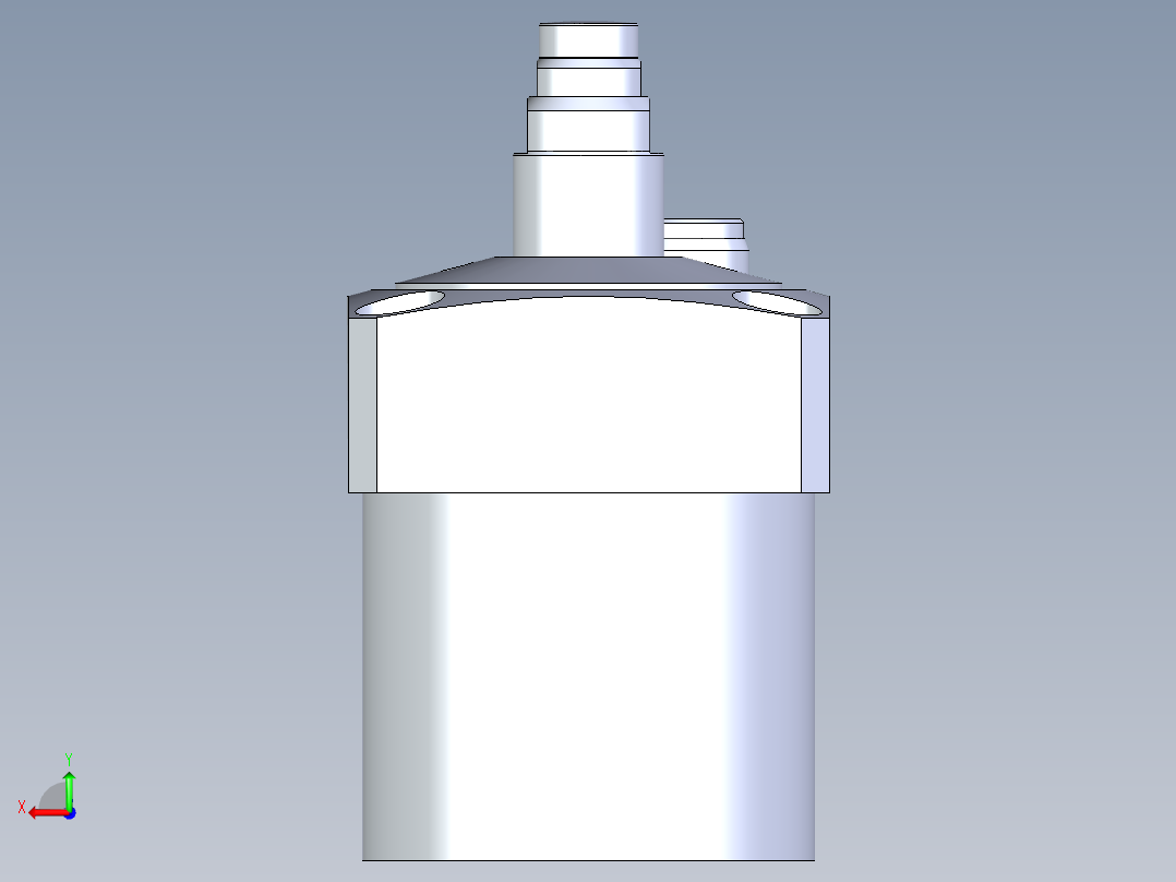 KOSMEKLC0482-SxM-E多系列多零件图纸模型后视图