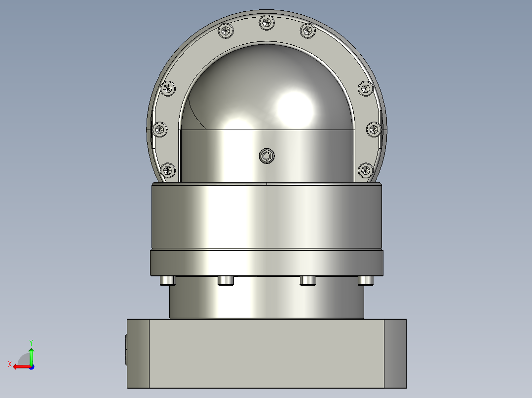 多摩川行星减速机TLR-155-L1-35KA35（45度）后视图