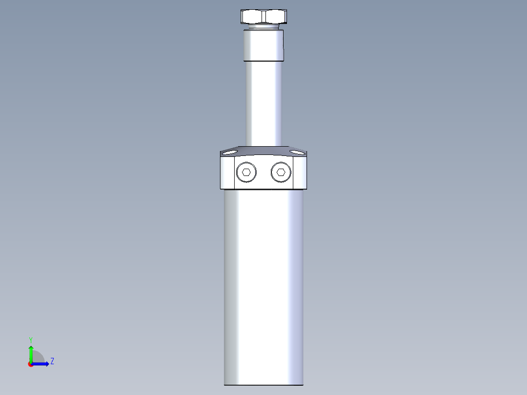 KOSMEKLHA0550-CR-Q45多系列多零件图纸模型左视图