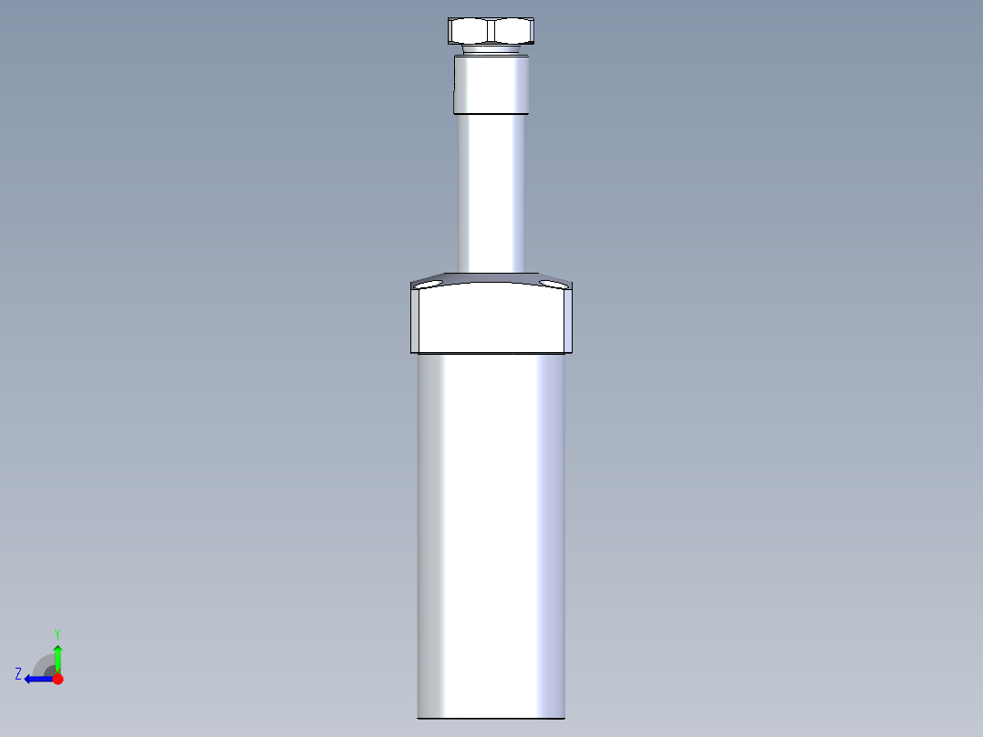 KOSMEKLHA0550-CR-Q45多系列多零件图纸模型右视图