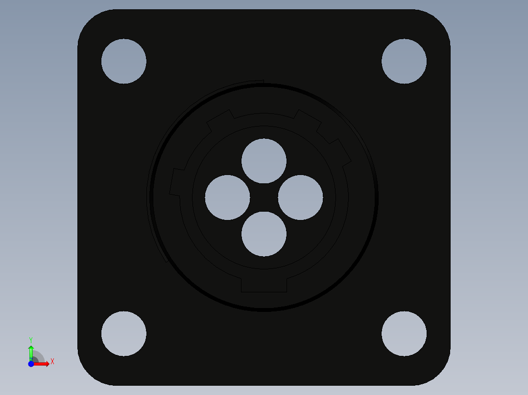 湿度-潮湿传感器-空调传感器前视图