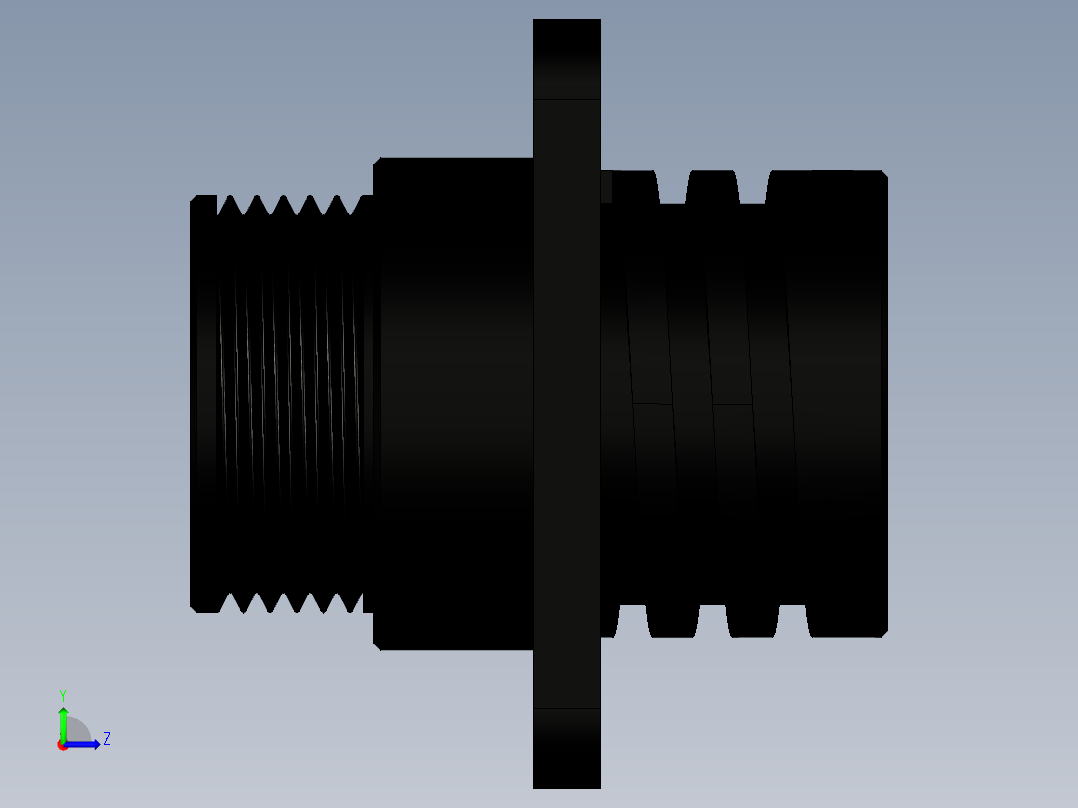 湿度-潮湿传感器-空调传感器左视图