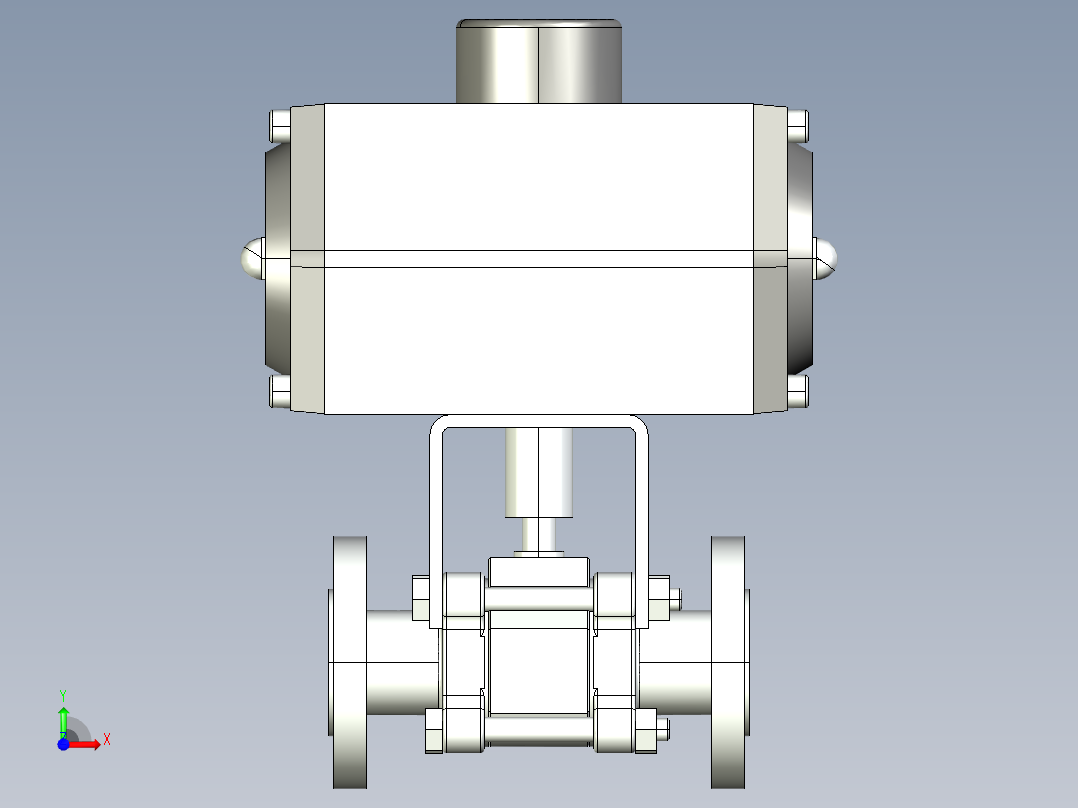 阀门模型-___DN16______前视图