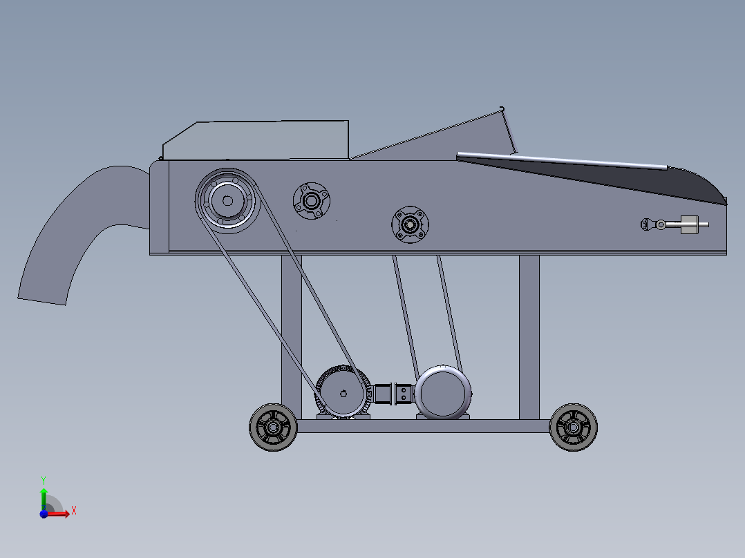 粉碎机 2前视图
