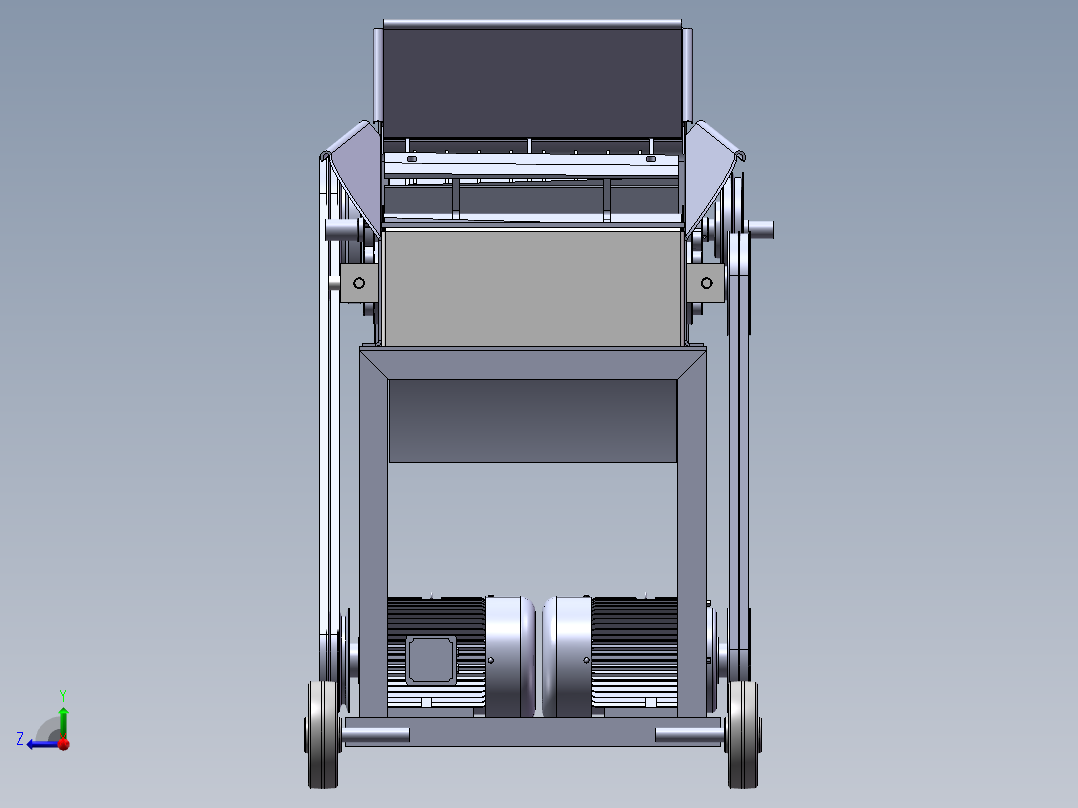 粉碎机 2右视图