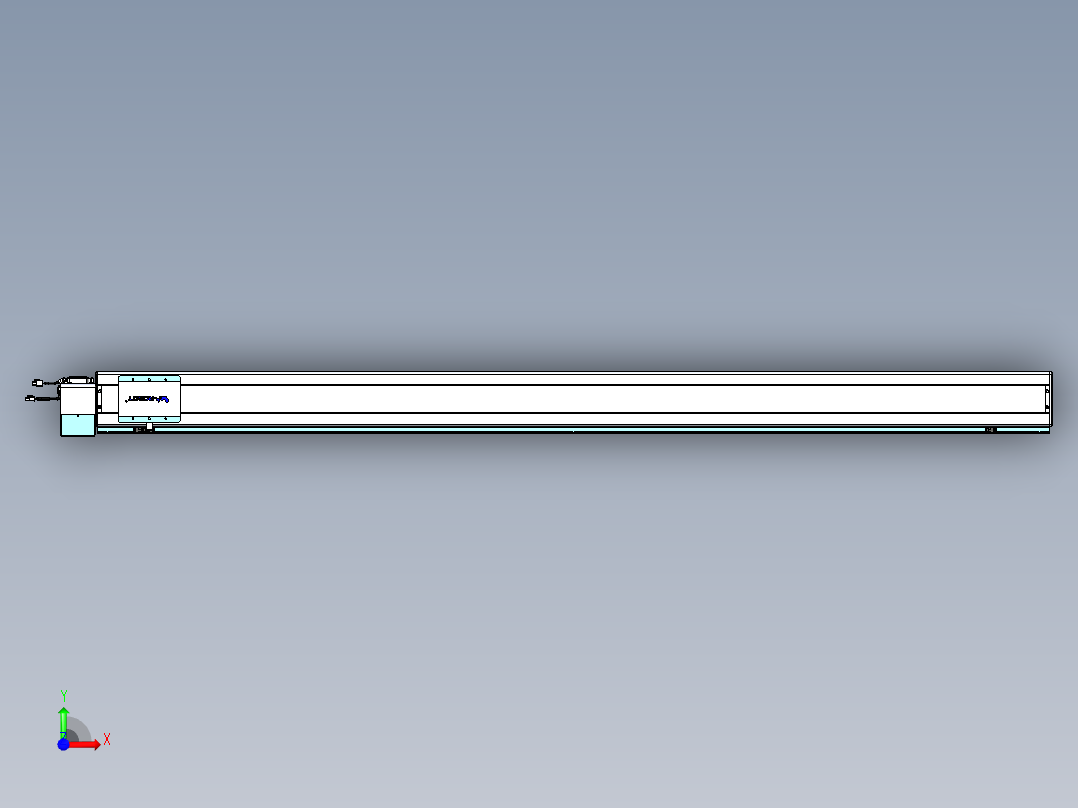 威洛博VBC同步带传动一无尘环境VBC14-L45-S2150-BLD-ZP75-C3前视图