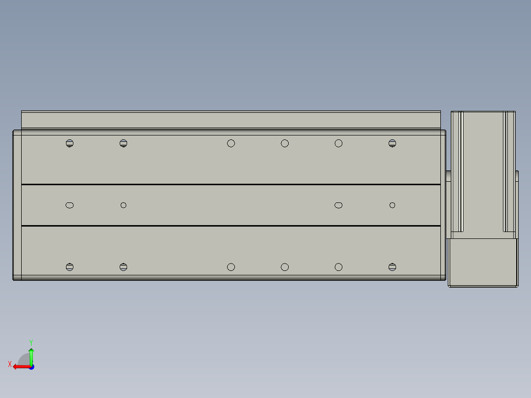 威洛博VBF14-S100-BLD后视图