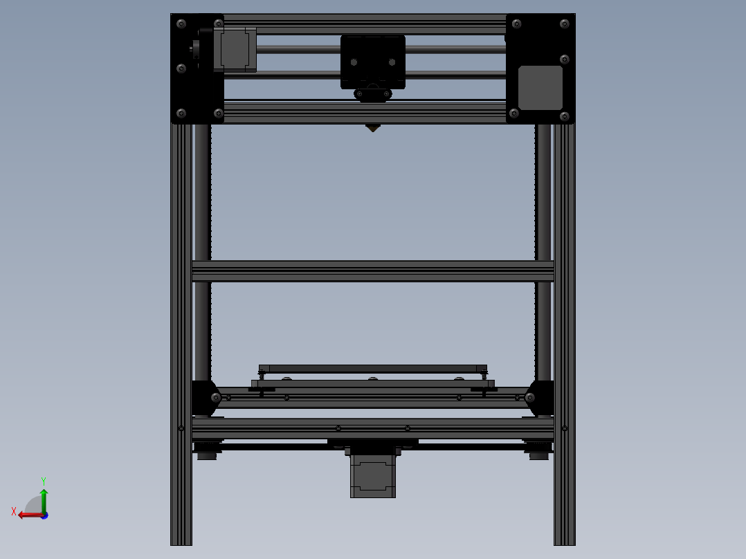 XYZ平台移动设备后视图